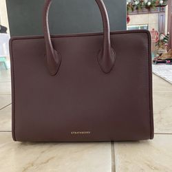 Strathberry Leather Midi Tote Bag