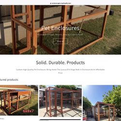 Bird Cage / Aviary / Enclosure 