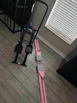 Aqua Glider Pink Rowing Machine