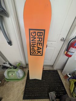 Spring Break Snowboard