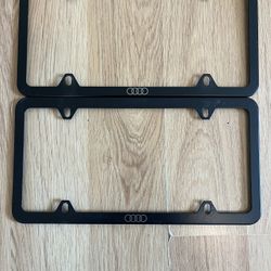 Audi License Plate Covers 