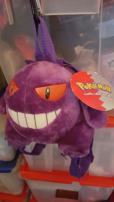 Gengar plush backpack Pokemon