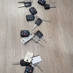 Lincoln Towncar 2006-2007 Key and Remote/Fob sets 