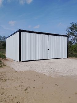 Metal shed