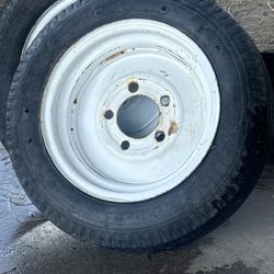 Size 12 Trailer Tires And Size 16 Car Tires