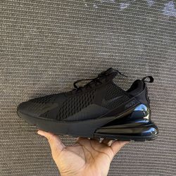 Men's Nike Air Max 270 Black/Black-Black