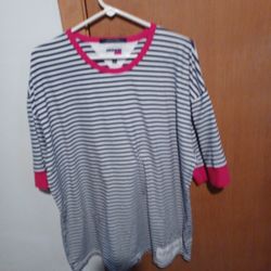 Tom Hilfiger/polo Shirt...red whiteand blue