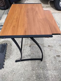 Computer Table with Tray.