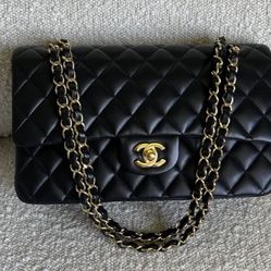 Black Chanel bag