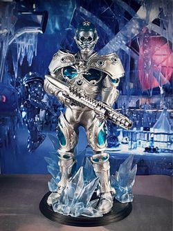 1/6 Mr. Freeze from Batman & Robin 1997 - Dragon Toys Dr. Zero (Not Hot Toys) Figure Custom Base