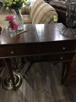 Antique sewing table