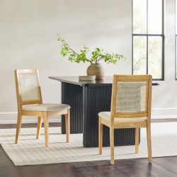 Set of 2 Dining Chairs 