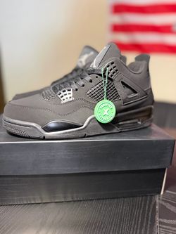 Jordan 4s black cats size 10