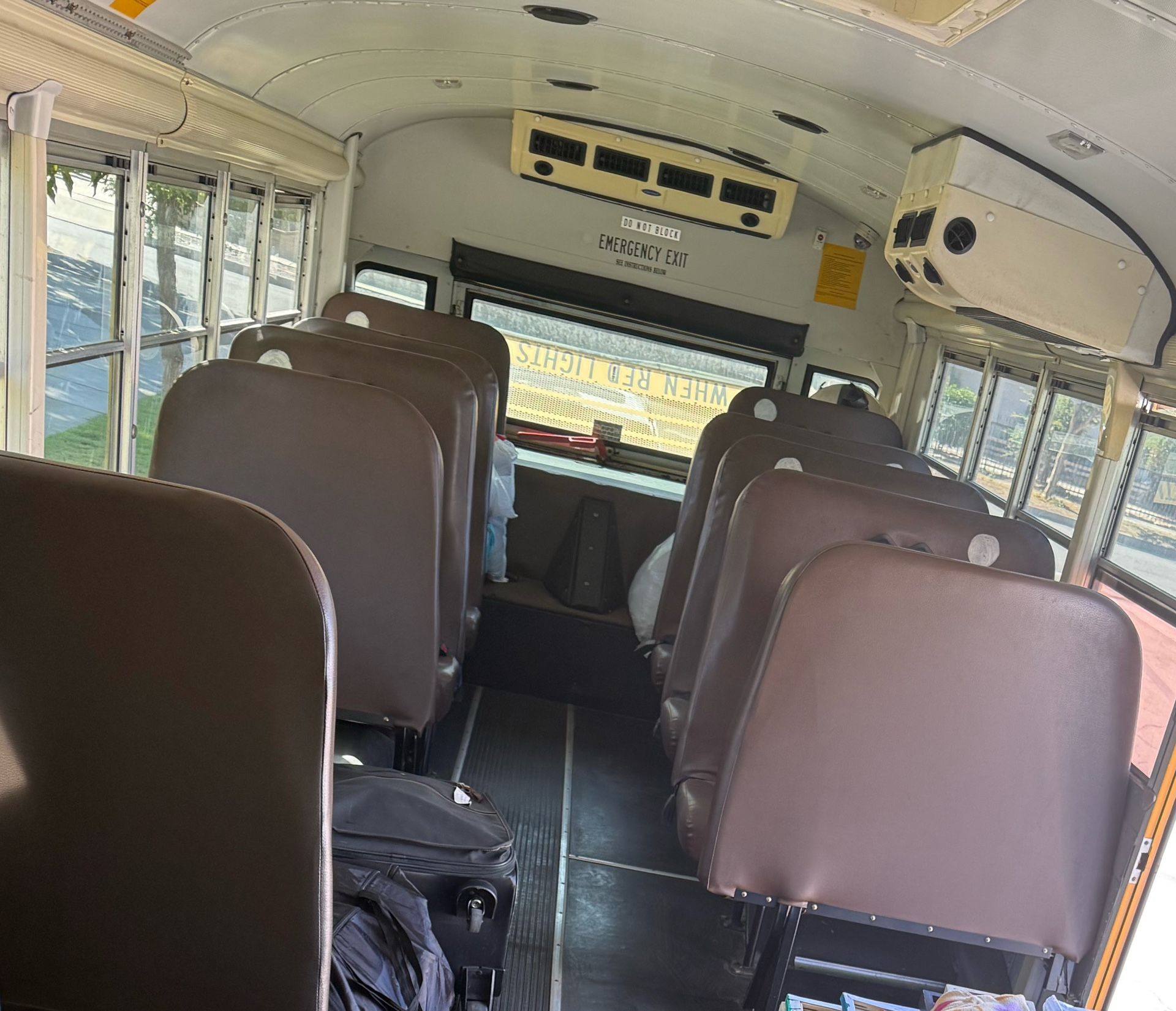 Blue Bird Bus Seats