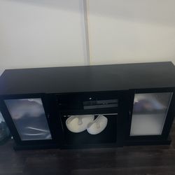 Black entertainment center