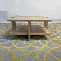 ( Delivery Available ) Square Wooden Coffee Table