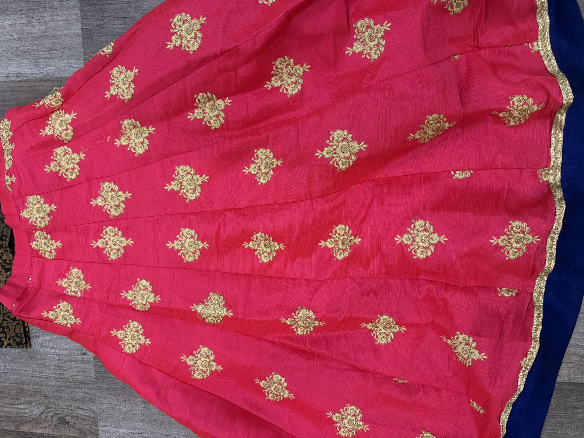 Beautiful Embroidery Skirt And Top