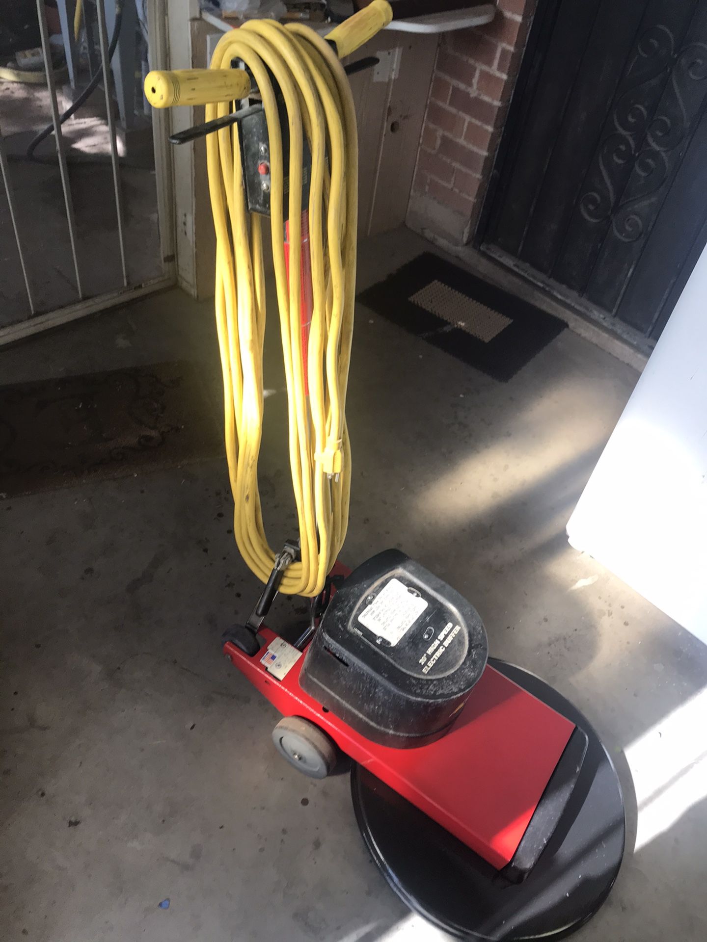 20’ inch 1500 rpm buffer