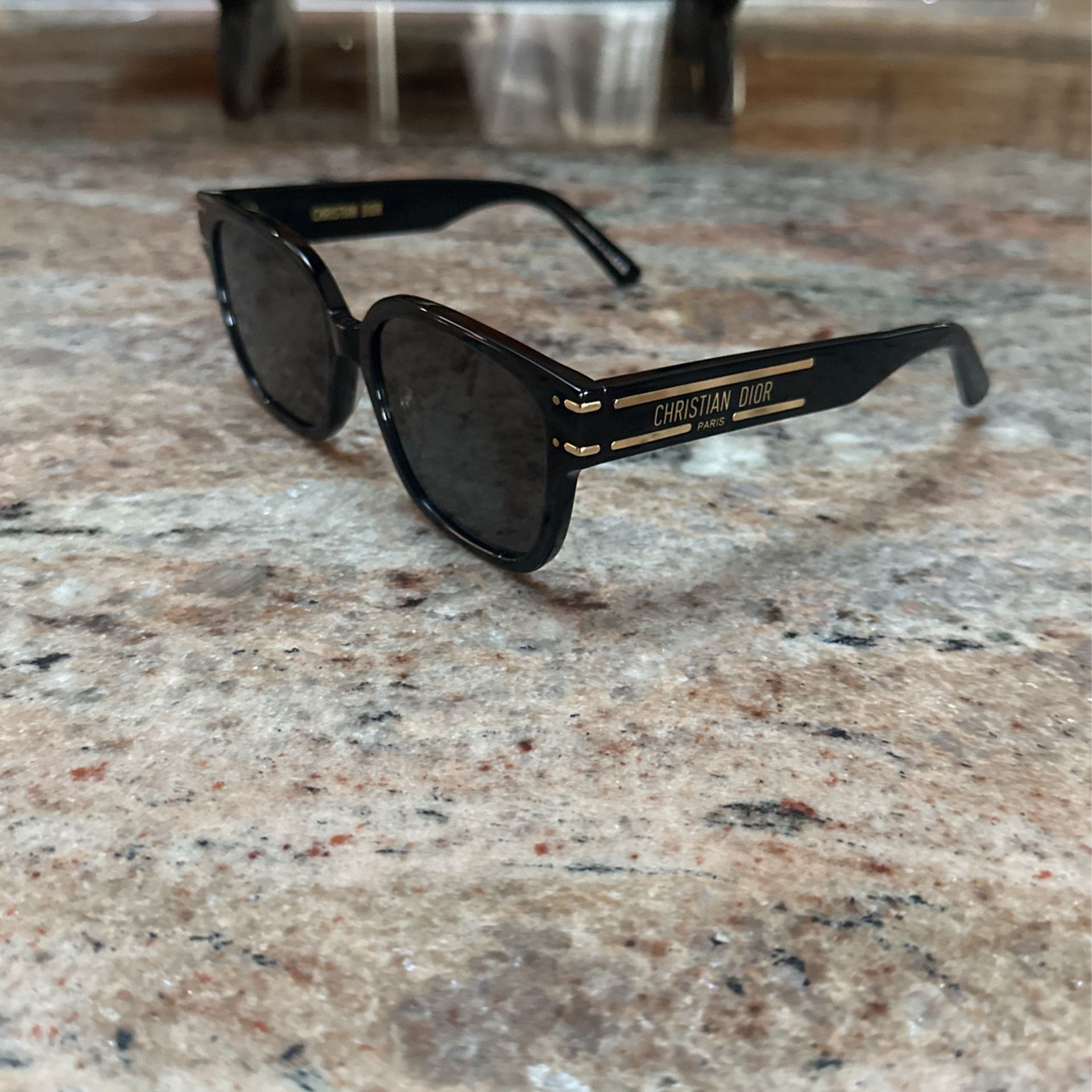 Christian Dior S7F Sunglasses Black 10A0