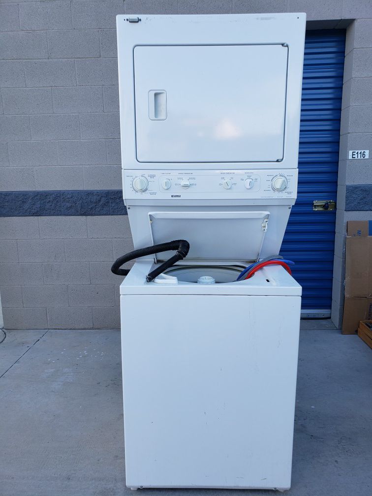 Stackable washer & dryer electric