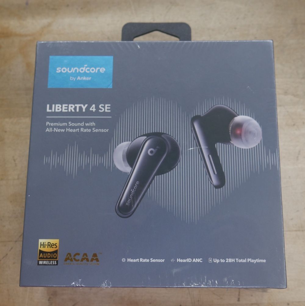 NEW SEALED Soundcore by Anker Liberty 4 SE True Wireless Earbud Headphones Black. new