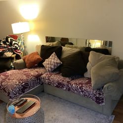 2 Piece Sofa Couch 