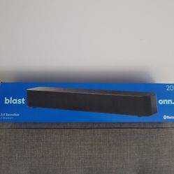 New sound bar (Bluetooth compatible)