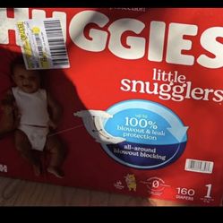 Huggies Diapers Size 1 - 160 Count