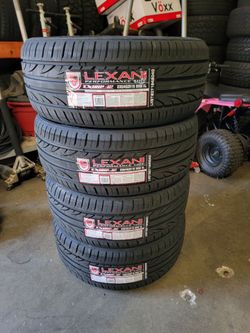 235 45 18 LEXANI TIRES AVALON ALTIMA ACCORD ACURA LEXUS KIA MALIBU IMPALA