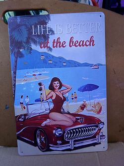 Beach tin