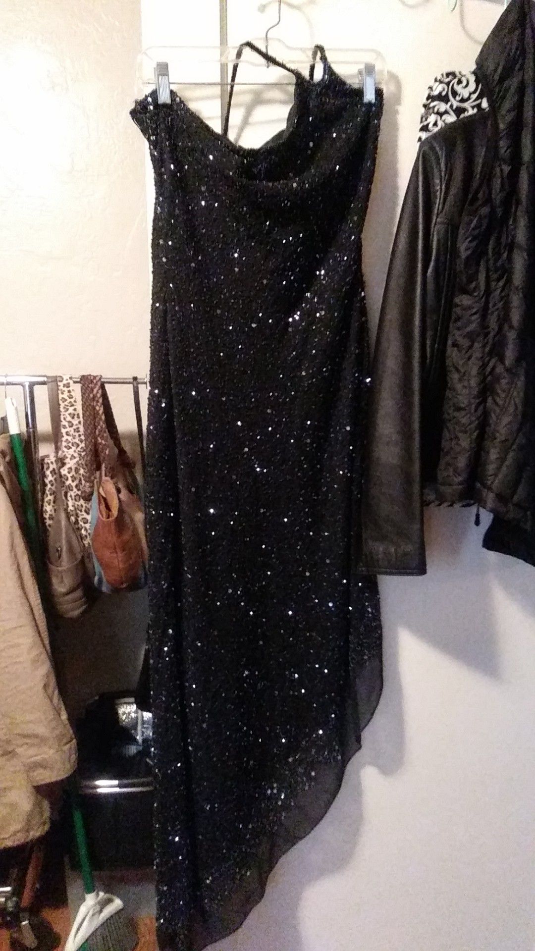 Georgous Black Sequined Dress