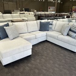 New Light Grey Sectional Sofa