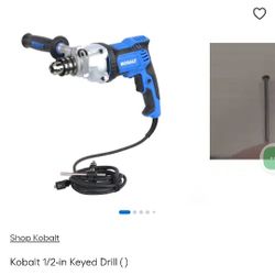 New In Box Kobalt Drill 