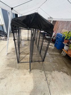 Large dog Kennel/ Pet Cage 4 ft X 8ft X 6ft