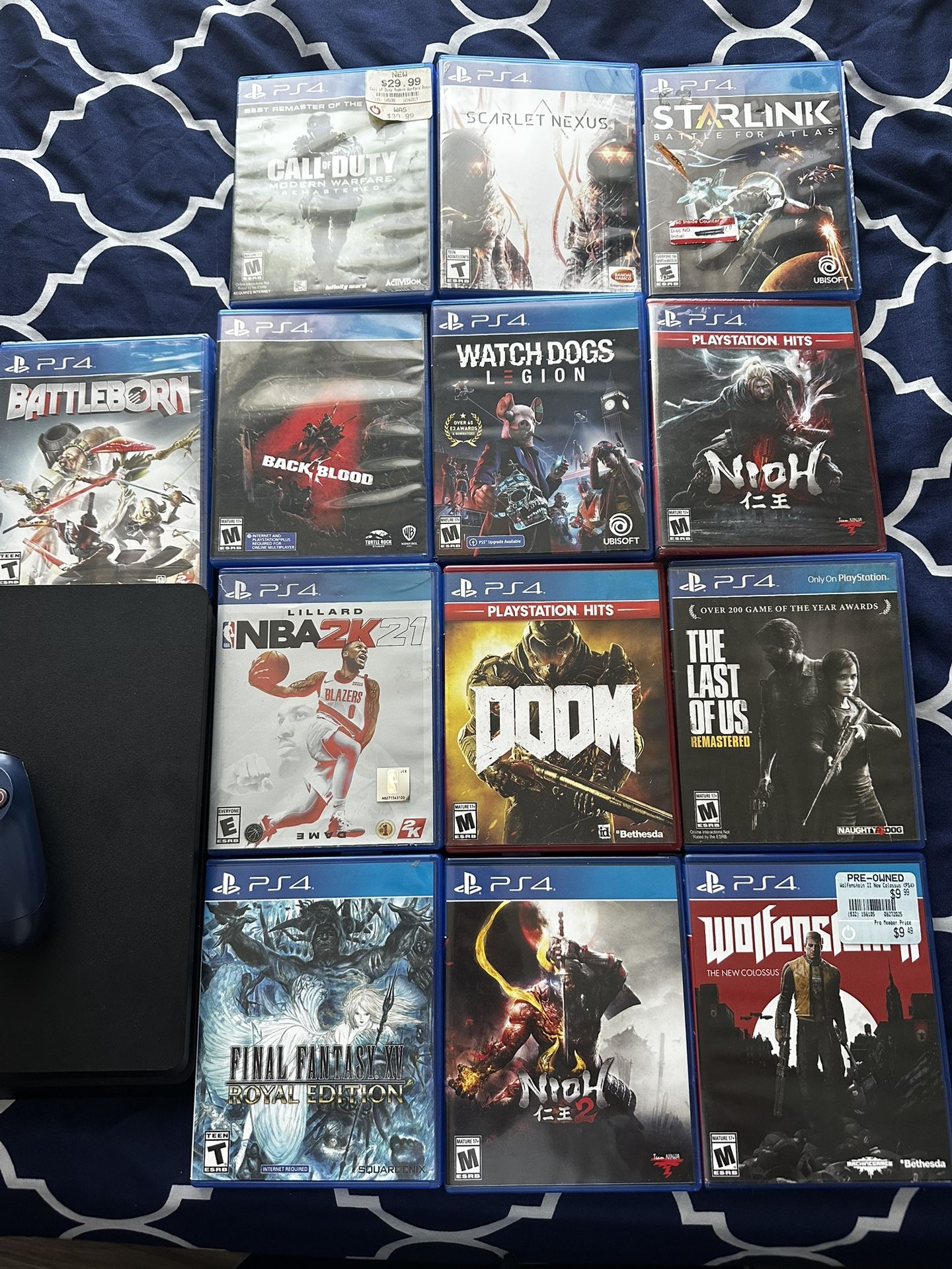 PS4 WITH GAMES