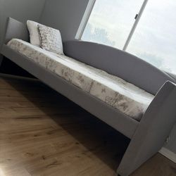 Grey day bed frame- Twin size