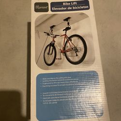 BIKE LIFT BICYCLE HOIST MOUNT GARAGE BASEMENT