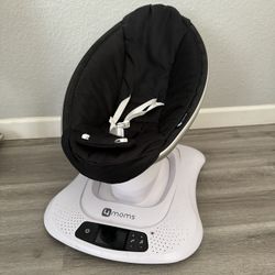 4moms MamaRoo 4, Black Classic Baby Swing