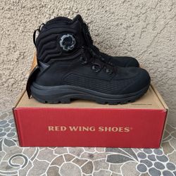WORK BOOTS RED WING 2144 ALUMINUM TOE WATERPROOF SIZE 10.5 MENS 