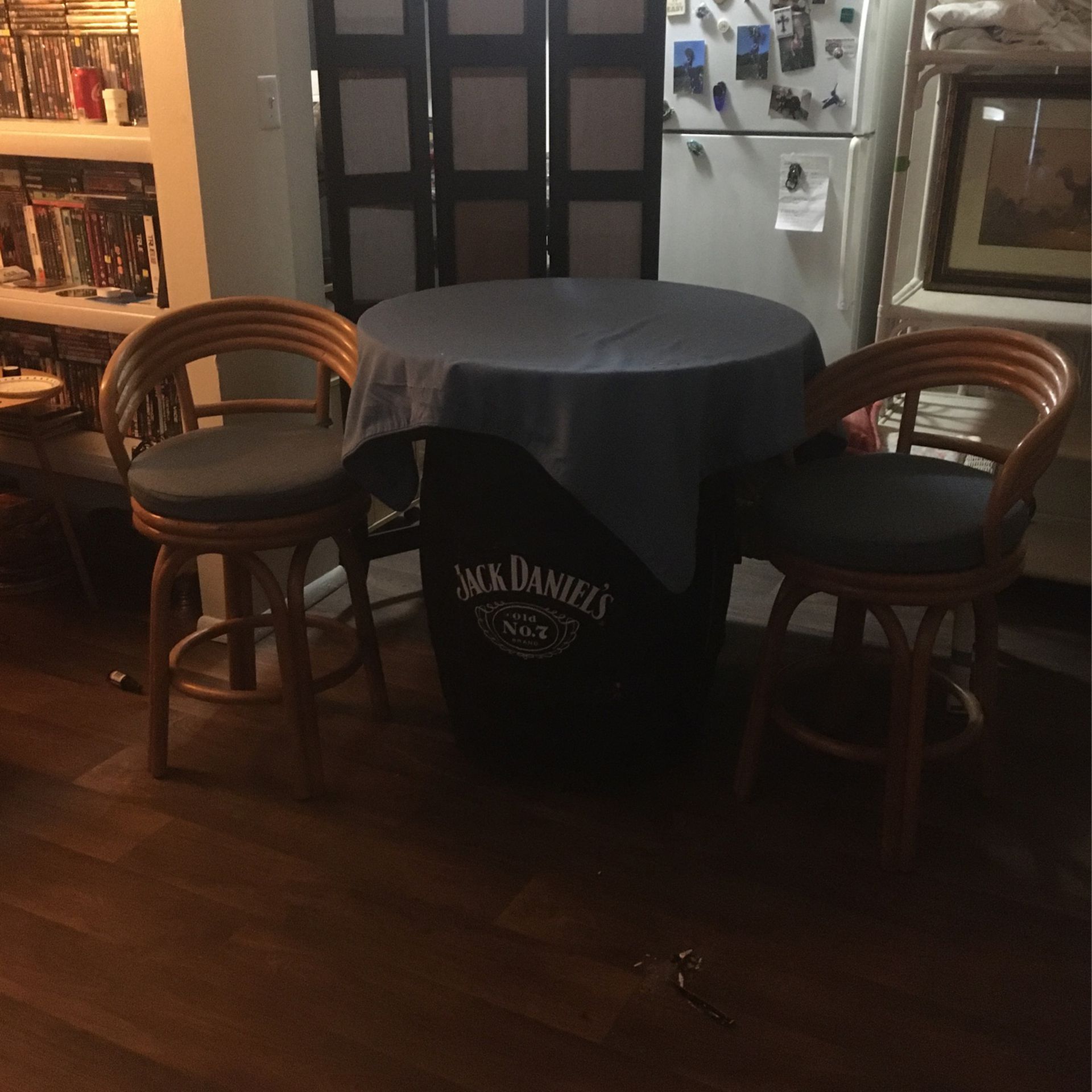 Jack Daniels Table And Bar Stools