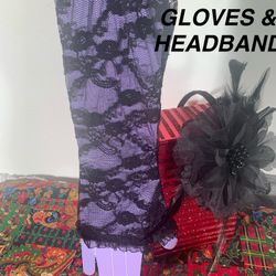 Woman’s Accessories Lace Gloves & Headband