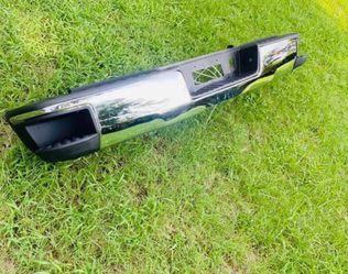 99-18 Chevy Silverado & GMC Sierra OEM Factory Chrome Rear Bumper