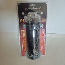 POWERBASS 2.4 FARAD DIGITAL CAPACITOR