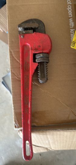 Vintage Heavy Duty Pipe Wrench. Vintage Ridgid 14 Inch