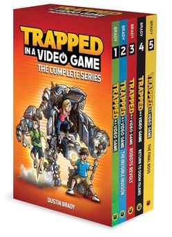 Trapped in a Vide Game. Series. Books