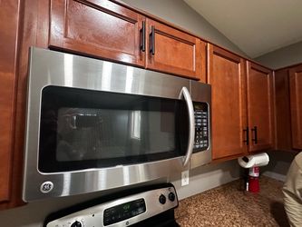 GE Stainless Steel Over-the-Range Microwave
