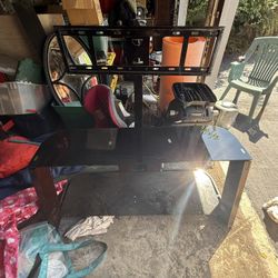 Glass Tv Stand 