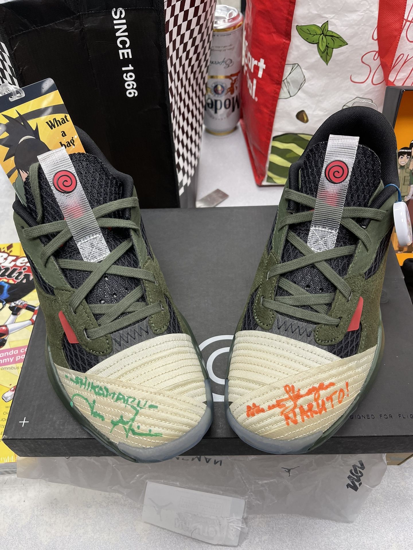 Jonin Jordan Zion Sign By Voice Actors Of Naruto And Shikamaru