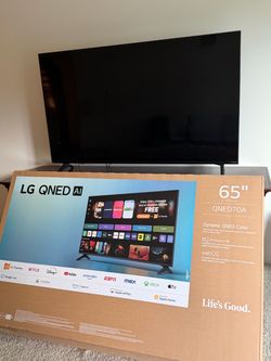 LG QNED70A 65-Inch 4K Smart TV with amazon fire stick