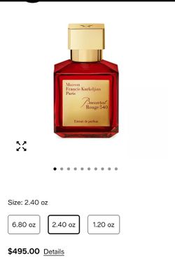 Baccarat rouge 540